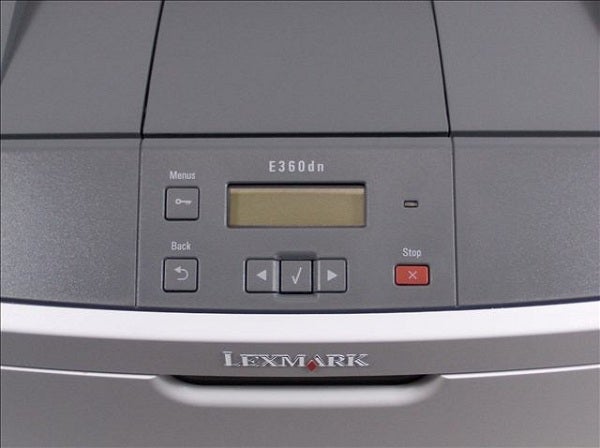 Lexmark E360dn - Controls